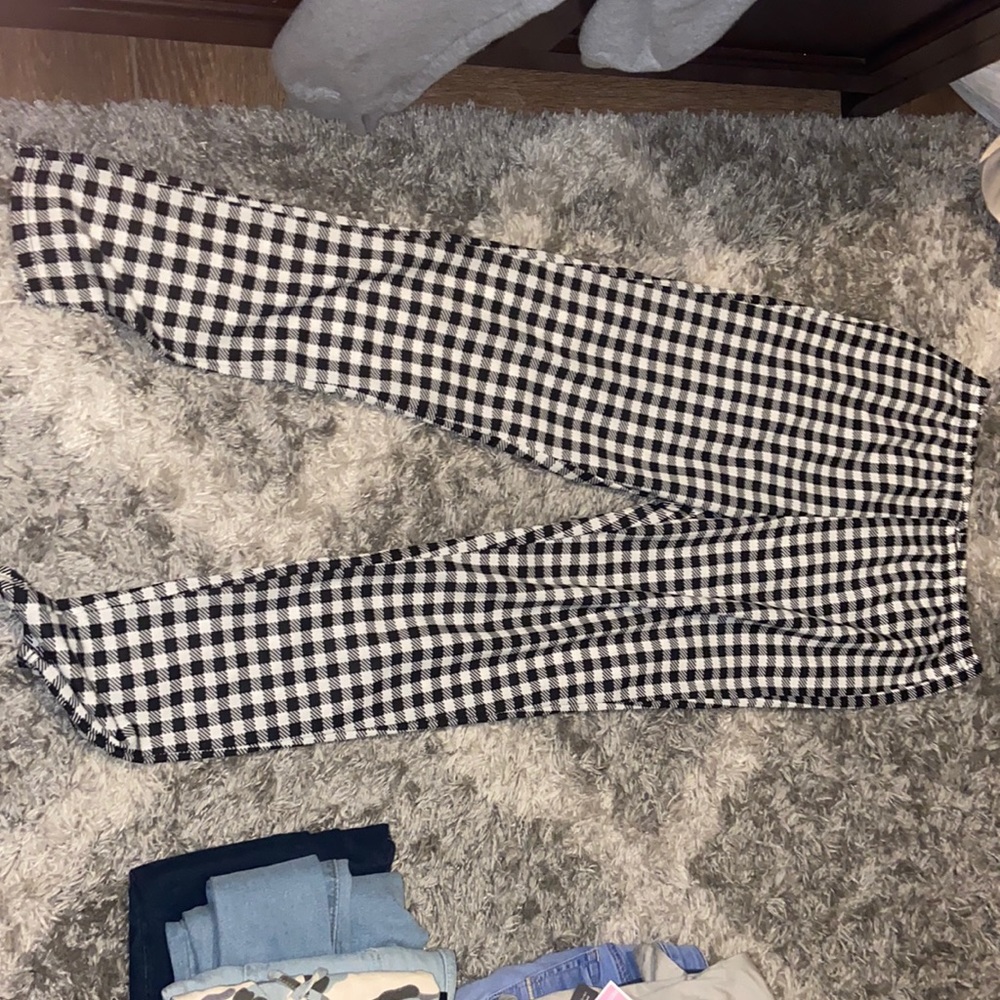 Checkered pants